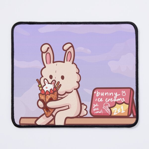 Item preview, Cute bunny designed and sold by moonfraiseart.