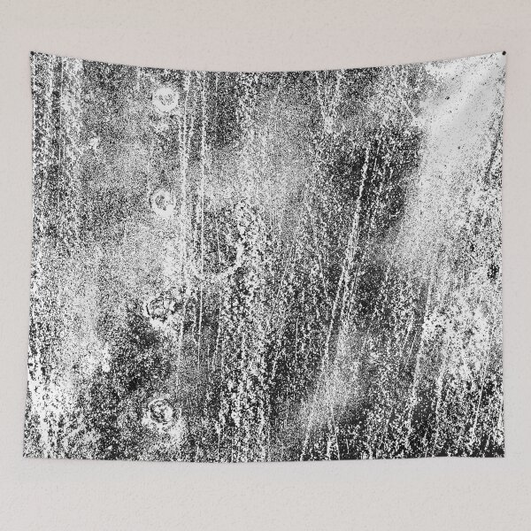 Item preview, Urban Abstract Modern Art Grunge Style Black and White 5 of 6 designed and sold by Beachy.