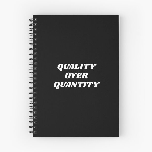 Item preview, Quality Over Quantity designed and sold by Inspirationmotivation.