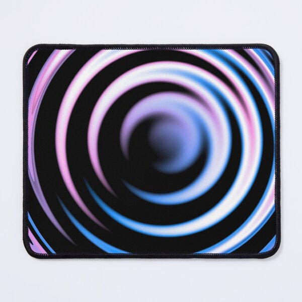 Item preview, Gradial Swirls in Blue and Pink Circle designed and sold by Zyrickora.