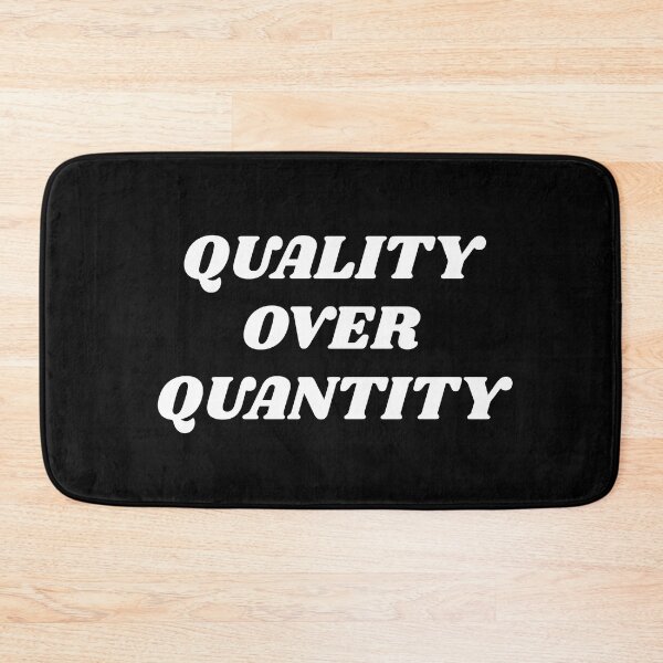 Item preview, Quality Over Quantity designed and sold by Inspirationmotivation.