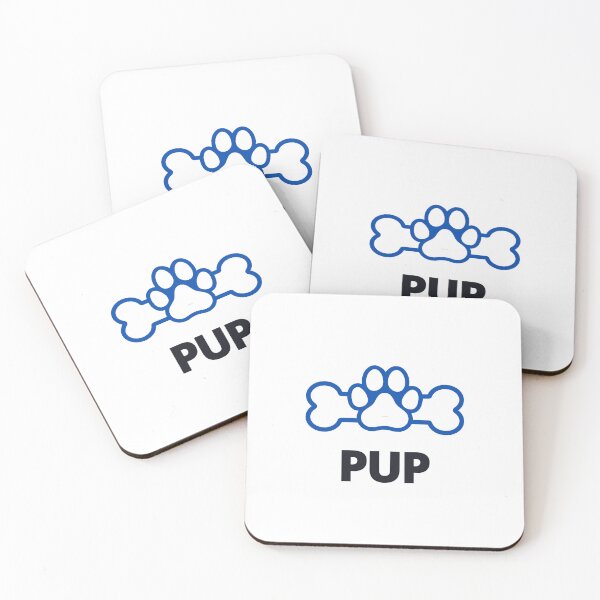 Item preview, Cute Pup Puppy Bone Blue designed and sold by stephenop92.