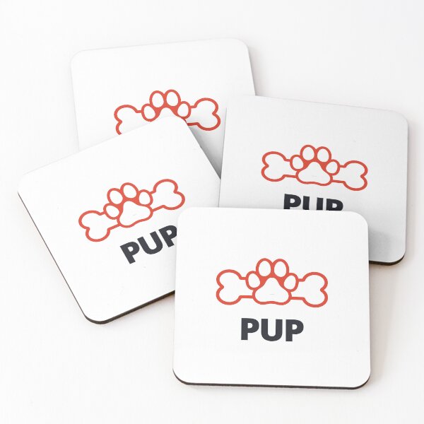 Item preview, Cute Pup Puppy Bone Red designed and sold by stephenop92.