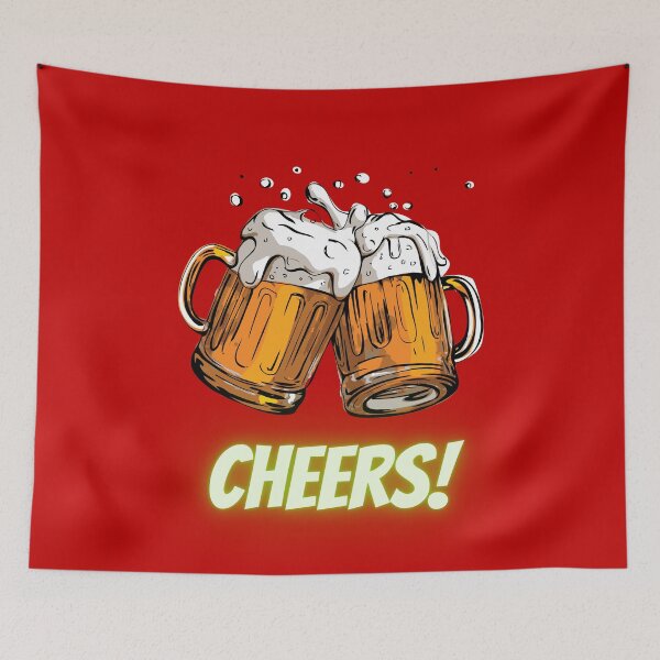Item preview, Mugs of Beer Cheers! designed and sold by hazelknott.