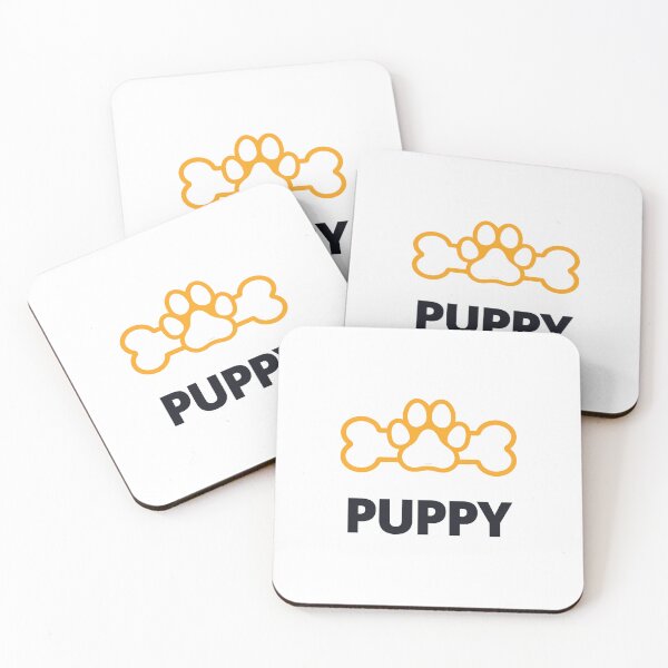 Item preview, Cute Puppy Bone Orange designed and sold by stephenop92.