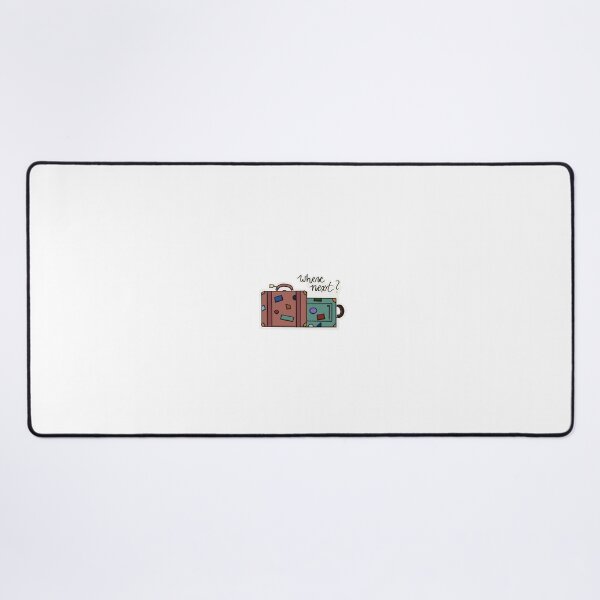 Item preview, “Where Next?” Suitcases designed and sold by Ella Rivers.