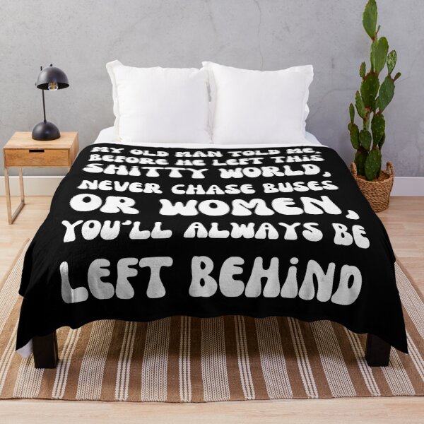 Item preview, Never Chase-White designed and sold by DrawingAndText.