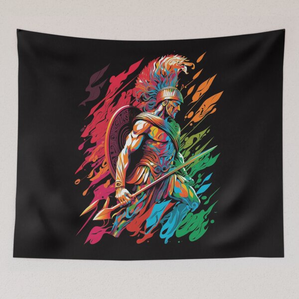 Item preview, Colorful Spartan  designed and sold by Philip-p22.