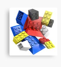 Picasso Toy Bricks Metal Print