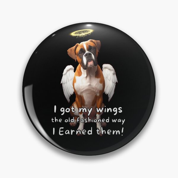 Item preview, Angel dogs - Boxer designed and sold by SteampunkMoai.
