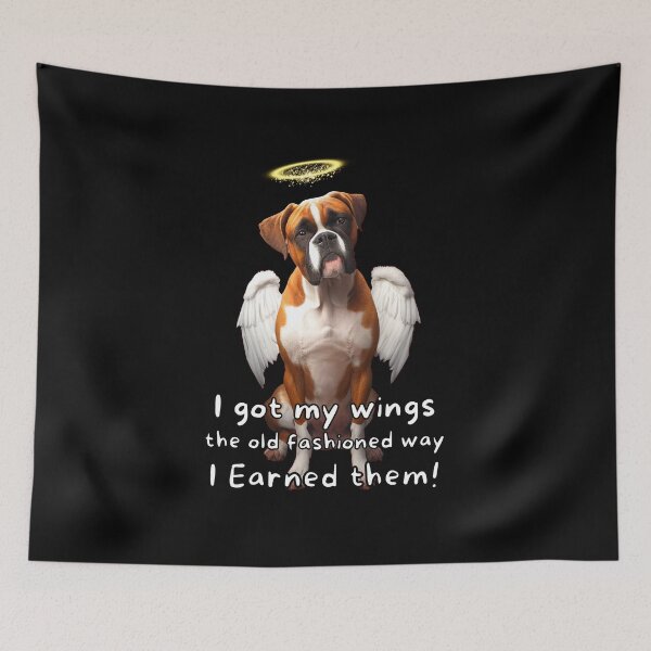 Item preview, Angel dogs - Boxer designed and sold by SteampunkMoai.