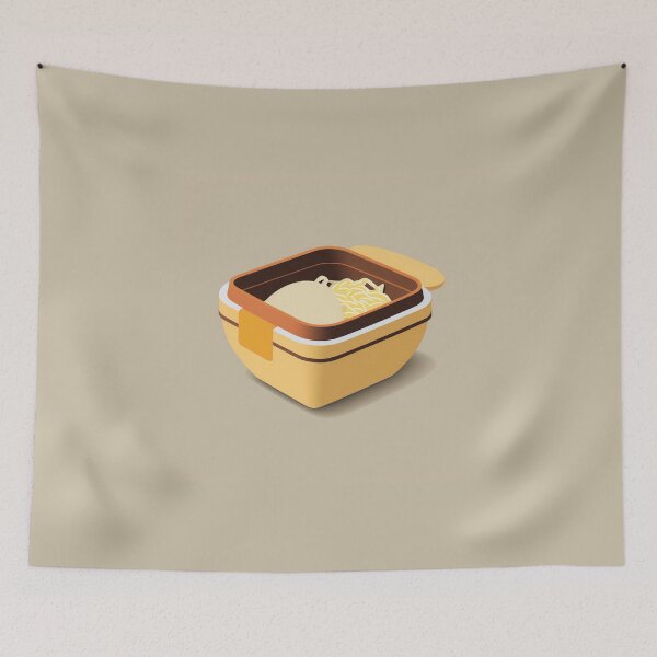 Item preview, Simple Bento Box and Ramen Bowl designed and sold by LinearDimension.
