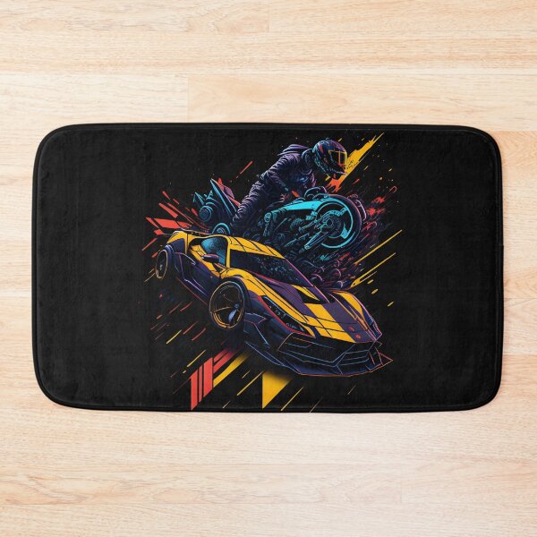Item preview, "Experience the Thrill of the Race: Shop Art of Car Racing Merchandise on Redbubble" designed and sold by Chromatic-Art.