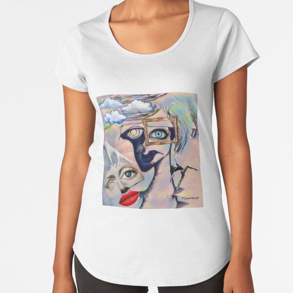 mask Premium Scoop T-Shirt