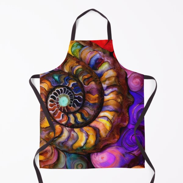 Item preview, Nautilus Dance II colorful painterly abstract art designed and sold by Glimmersmith.