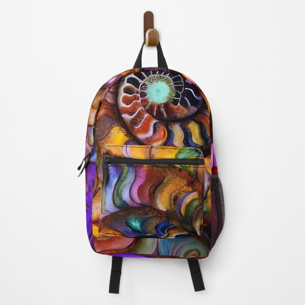 Item preview, Nautilus Dance II colorful painterly abstract art designed and sold by Glimmersmith.