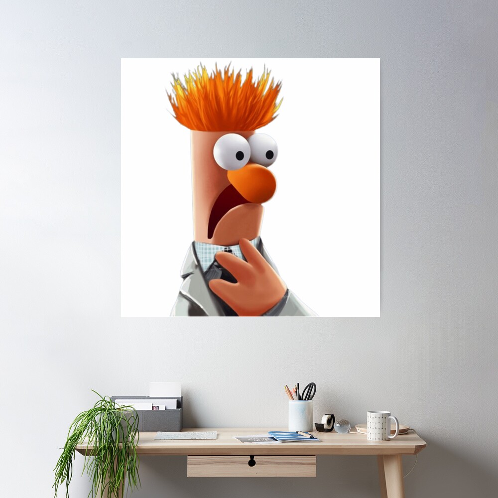 The Big Meep - Beaker - Posters and Art Prints