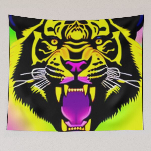 Item preview, Roaring Neon Tiger designed and sold by Mark Cannon.