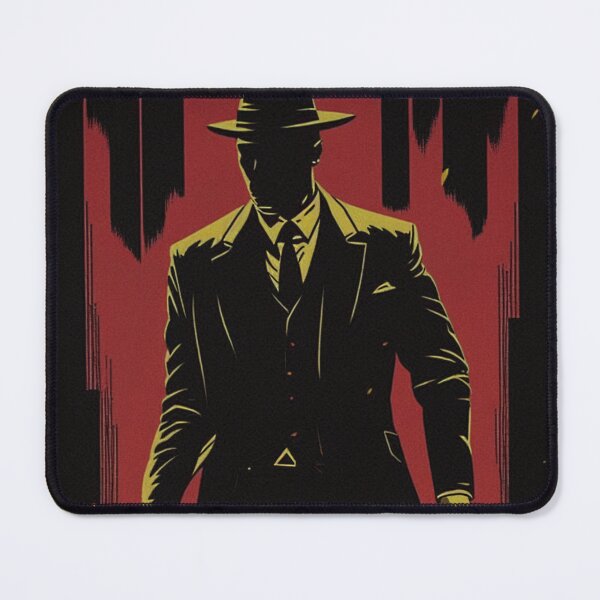 Item preview, Noir Gangster with gun designed and sold by RESToRAPTOR.