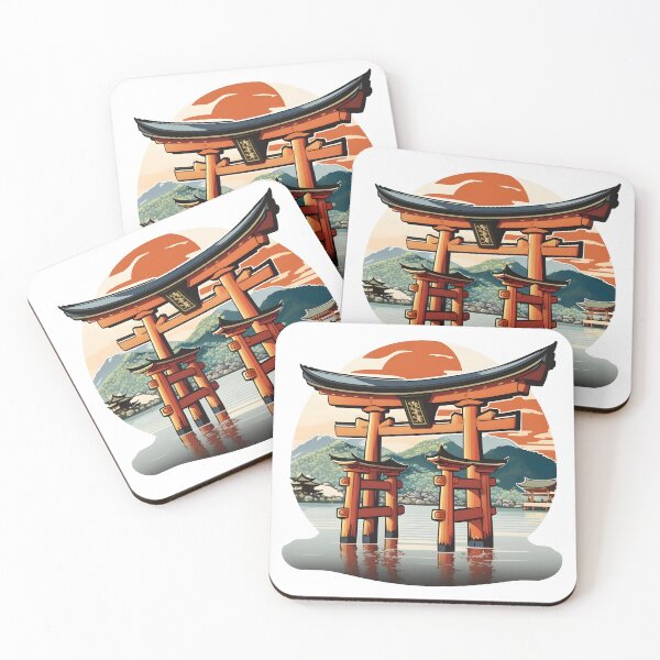 Item preview, Itsukushima Shrine designed and sold by OnikDes.