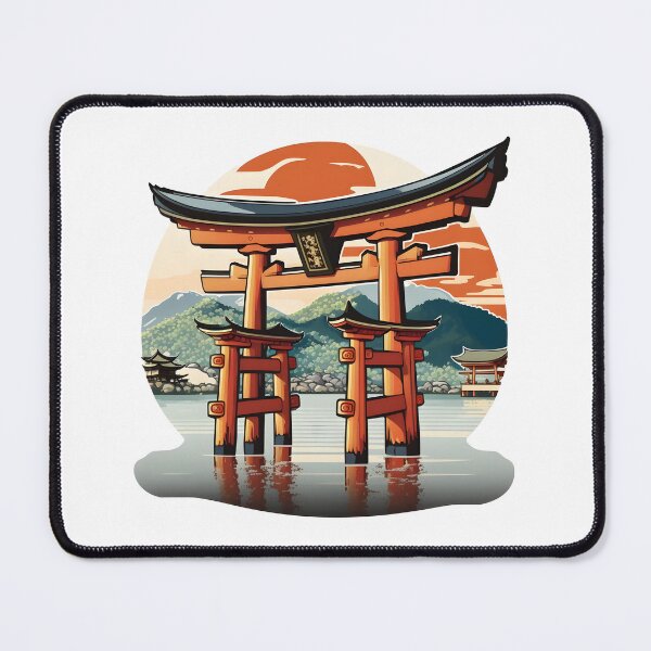 Item preview, Itsukushima Shrine designed and sold by OnikDes.