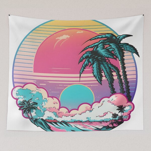 Item preview, Vaporwave - Sunset designed and sold by Kampendesigns.