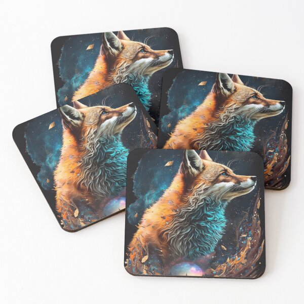 Item preview, Enchanted Galactic Red Fox designed and sold by ManiKFox.