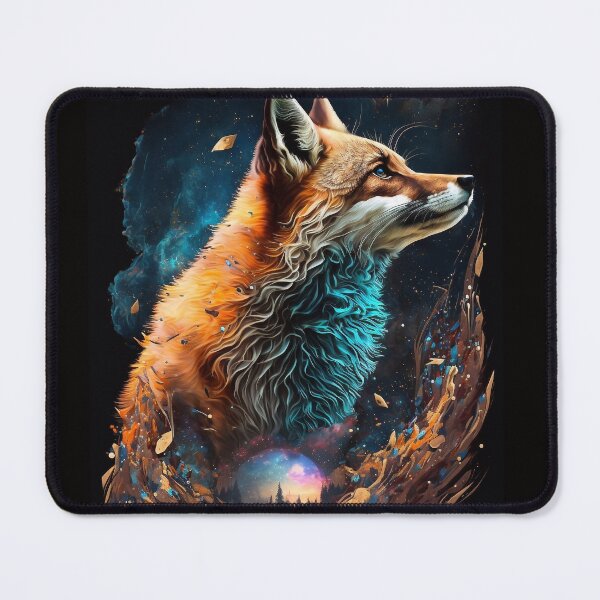 Item preview, Enchanted Galactic Red Fox designed and sold by ManiKFox.