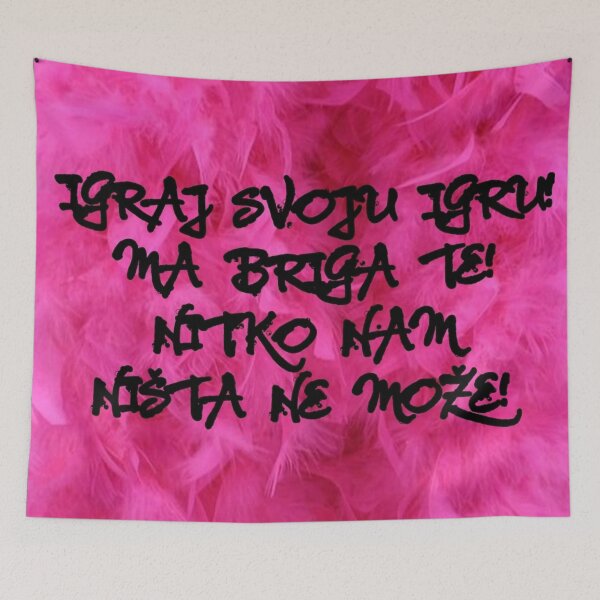 Item preview, Lyrics - Igraj svoju igru ma briga te, nitko nam ništa ne može (Uhvati ritam) designed and sold by Marija Barisic.