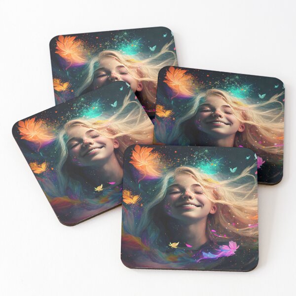 Item preview, Flowy Blonde Hair and Lily Flowers designed and sold by Venon28.