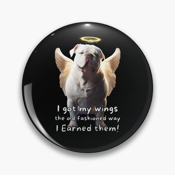 Item preview, Angel dogs - Bulldog designed and sold by SteampunkMoai.