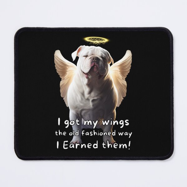 Item preview, Angel dogs - Bulldog designed and sold by SteampunkMoai.