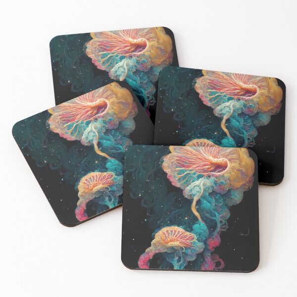 Item preview, Fascinating Underwater World - Jellyfish designed and sold by Smuvu-Pictures ⭐⭐⭐⭐⭐.