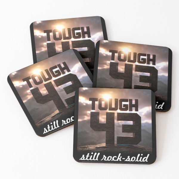 Item preview, 43 Years of Toughness: Still Rock Solid designed and sold by ArtCreator2023.