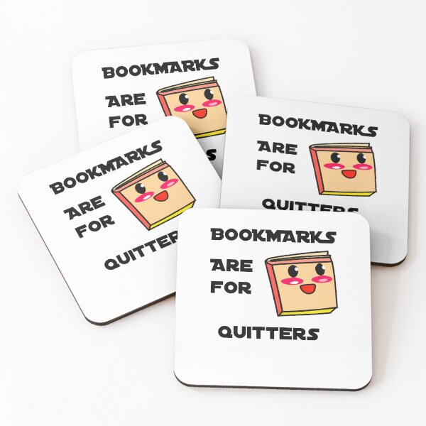 Item preview, Bookmarks are for Quitters - For Bookworms. Simple Font designed and sold by Cursorprints.