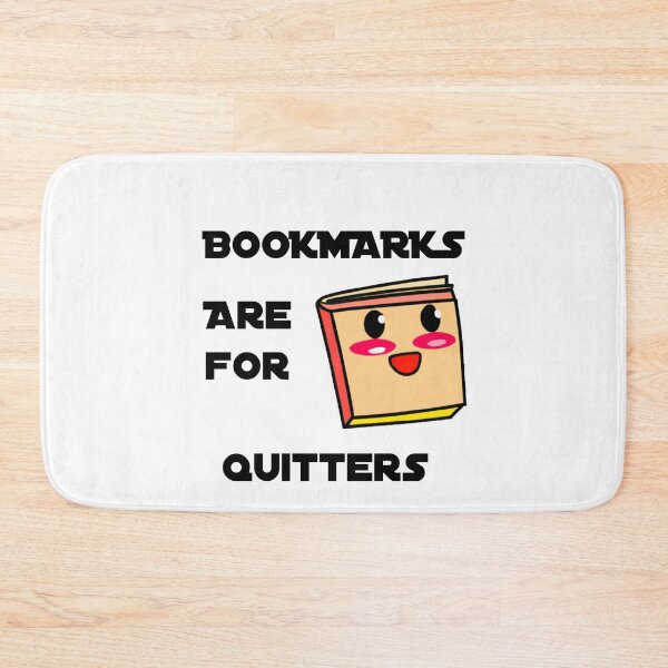 Item preview, Bookmarks are for Quitters - For Bookworms. Simple Font designed and sold by Cursorprints.