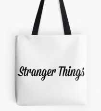 Stranger things Tote Bag
