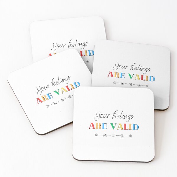 Item preview, Your feelings are valid self love designed and sold by soniaaseguin.