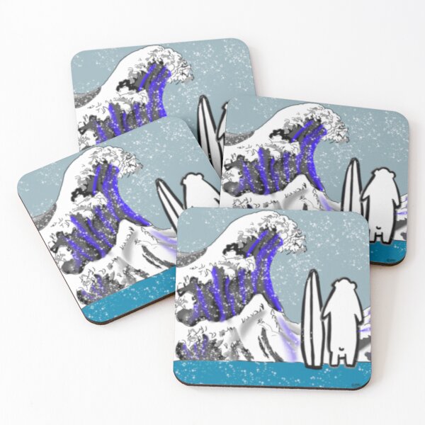 Item preview, The great snowy wave designed and sold by CoffeeBruin.