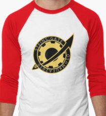 Steins;Gate - Future Gadget Laboratory Badge Men's Baseball Âľ T-Shirt
