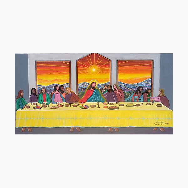 Holy supper Photographic Print