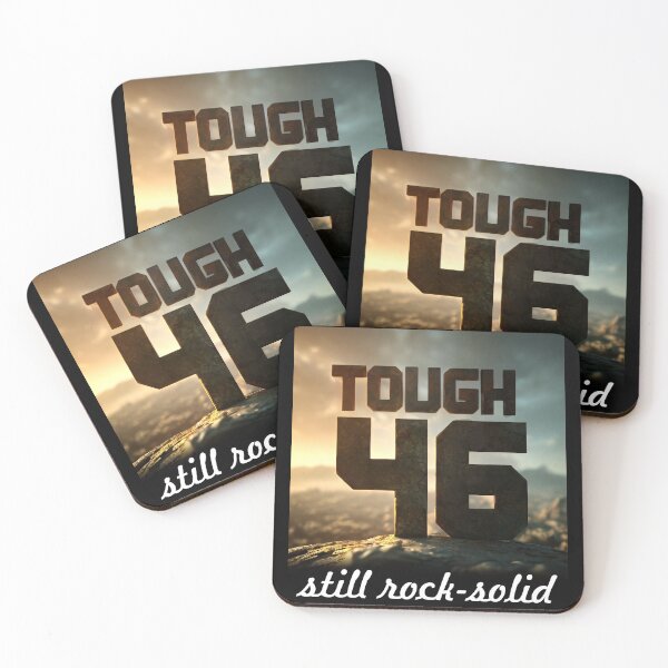 Item preview, 46 Years Young: Tough and Still Rock Solid designed and sold by ArtCreator2023.
