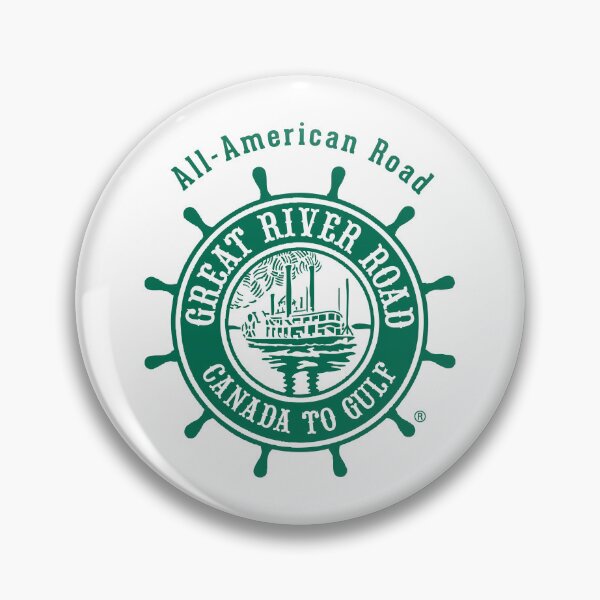 Item preview, Great River Road - Paddle Wheel Logo - Green designed and sold by Great River Road Store.