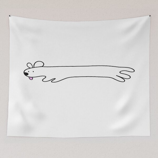 Item preview, Long Dog Scarf designed and sold by casserolestan.