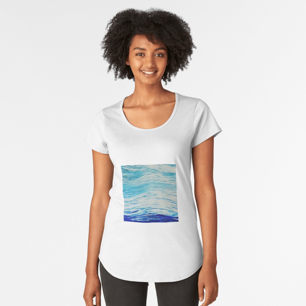 Item preview, Premium Scoop T-Shirt designed and sold by stillnessgifts.