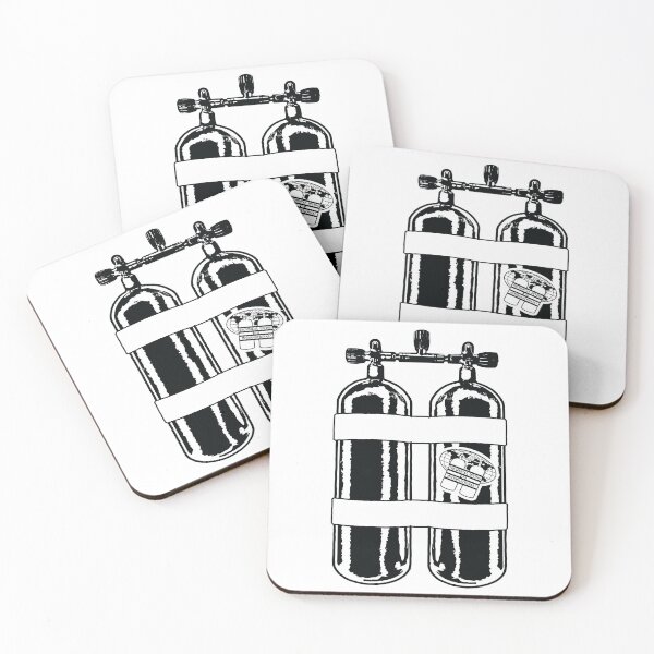 Item preview, Technical Diving International (TDI) - Double Cylinders with TDI Logo designed and sold by Shop-TDI.