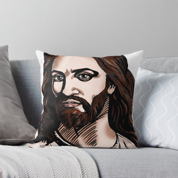 Item preview, Graphical  color portrait of Jesus  designed and sold by GraphicDesignVa.