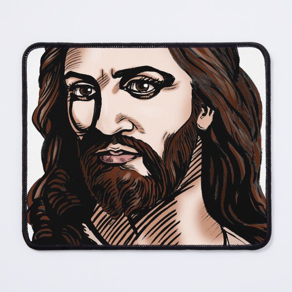 Item preview, Graphical  color portrait of Jesus  designed and sold by GraphicDesignVa.