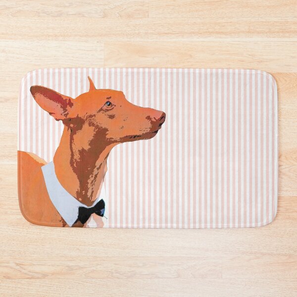 Item preview, Pharaoh Hound x Baby Pink Stripe designed and sold by HoundDesign.