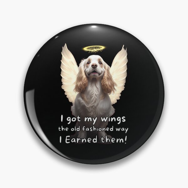 Item preview, Angel dogs - Cocker Spaniel designed and sold by SteampunkMoai.